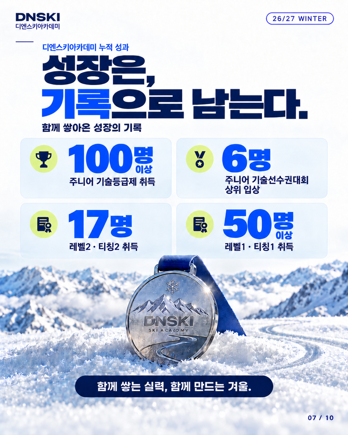 함께 쌓아 온 성과